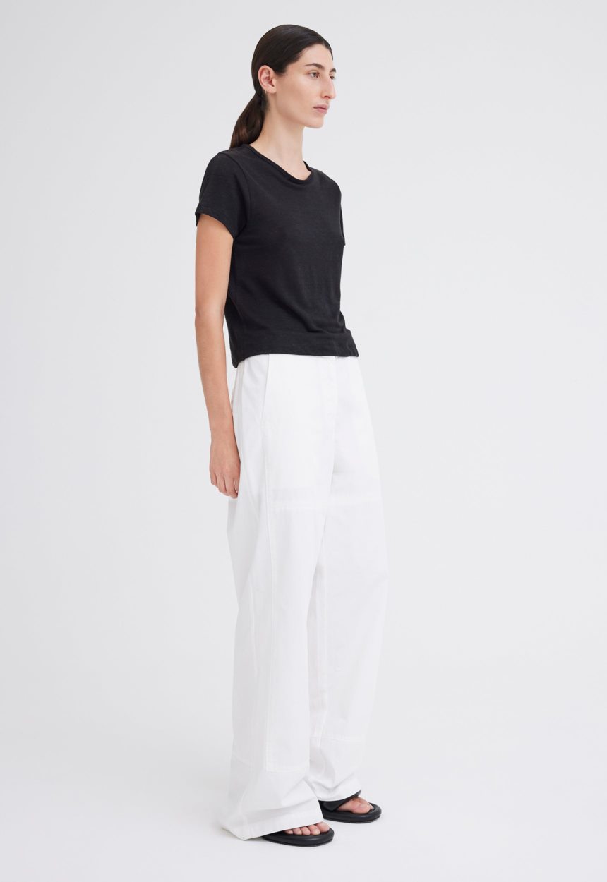 Jac + Jack Cult Linen Tee - Black